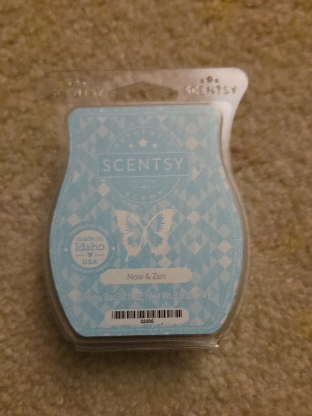 Scentsy Now & Zen Wax Bar - Light Blue